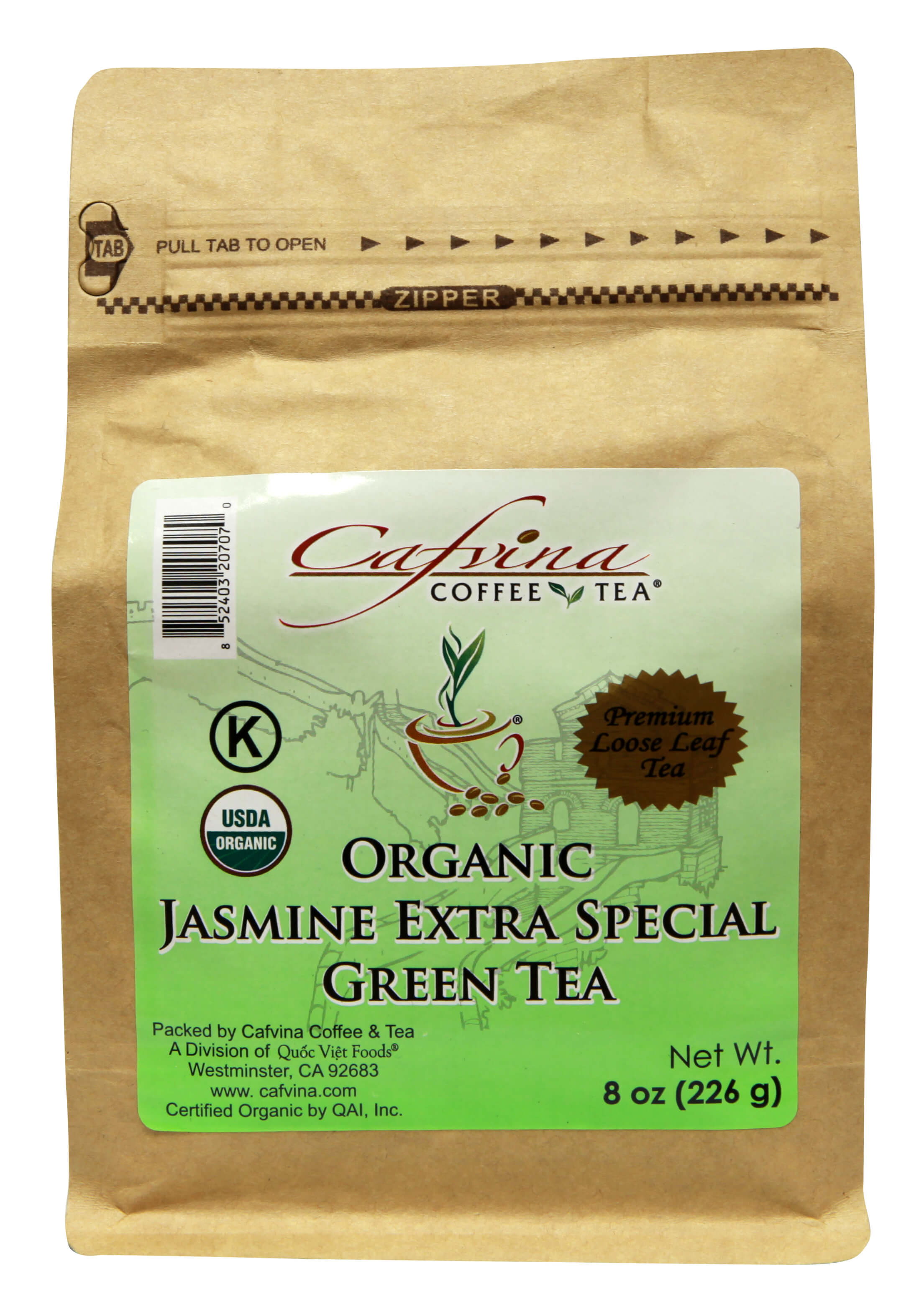 Organic Jasmine Extra Special Green Tea